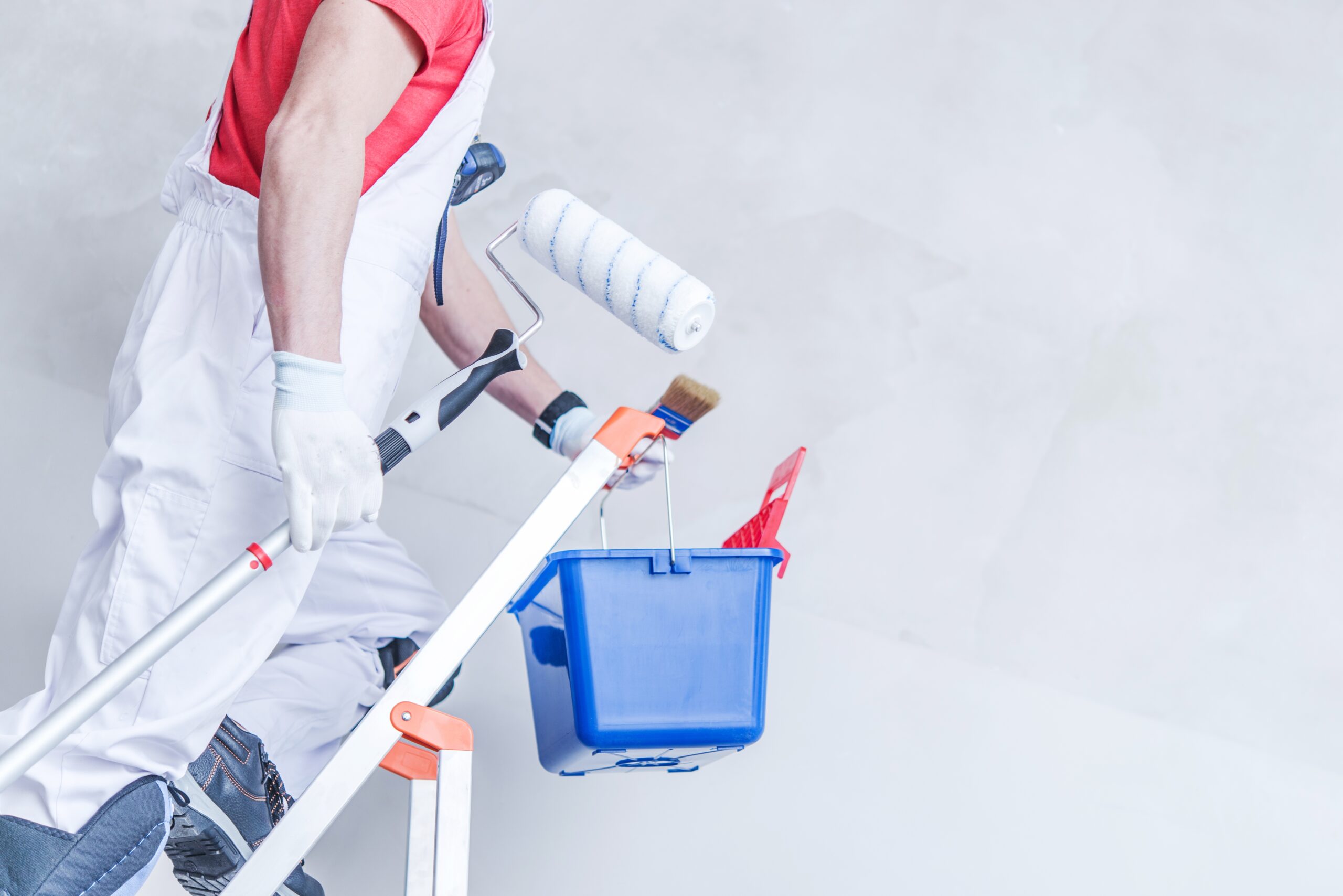 Painting work included in property maintenance Cape Town services